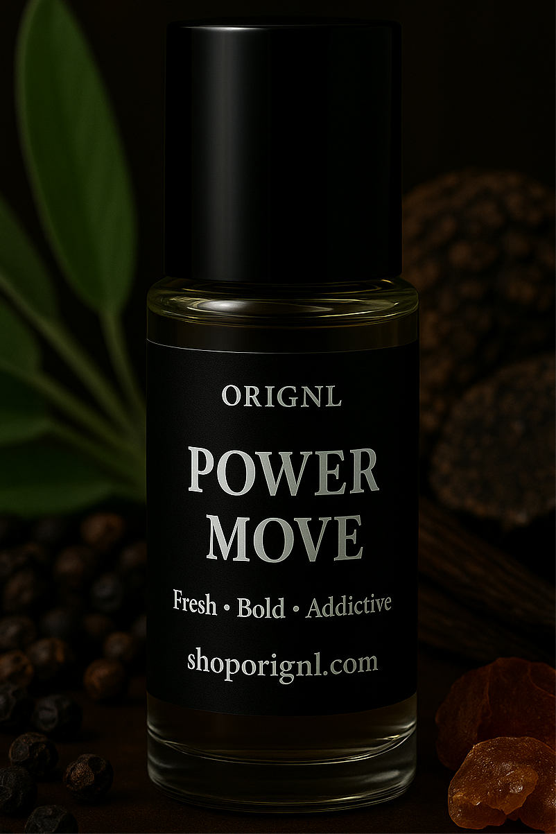 POWER MOVE | Plum, Truffle, Oakwood - Roll-On Oil