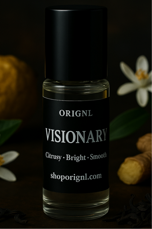 VISIONARY | Citrus Zest, Tea Leaf, Ambroxan - Roll-On Oil
