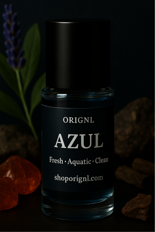 AZUL | Fresh Bergamot, Oceanic Sage, Amber - Roll-On Oil