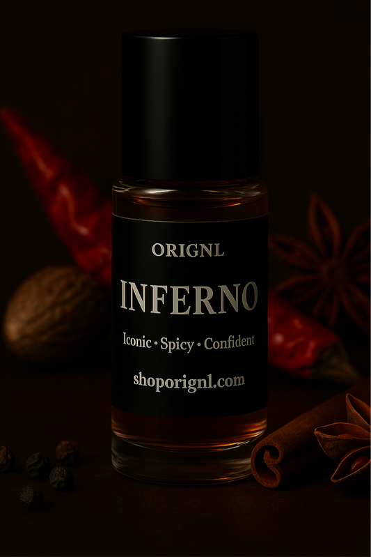 INFERNO | Grapefruit, Cinnamon, Dry Amber - Roll-On Oil