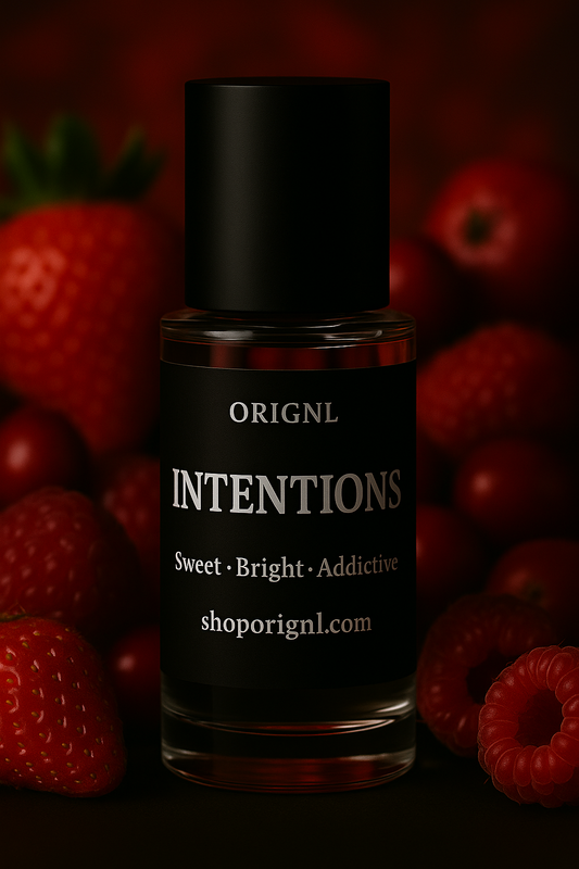 Women’s fragrance oil – INTENTIONS by ORIGNL, inspired by Burberry Her – 5ml roll-on